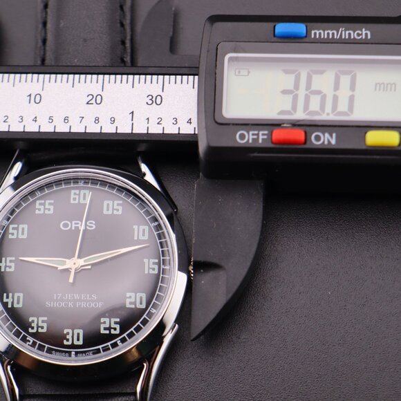 Oris Vintage Swiss 17 Jewels Hand-Wound Mechanical Men's Watch - FREE SHIPPING - Picture 8 of 12